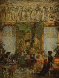 Edouard Vuillard The Library Germany oil painting art